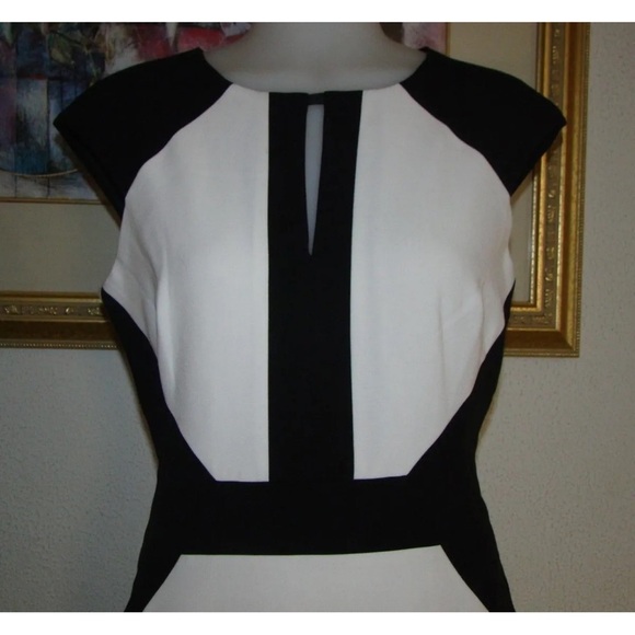 Cache Black & Ivory dress - Picture 3 of 9